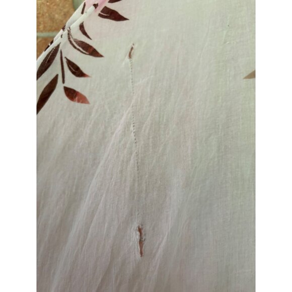 Z&L Floral Sheer Boho Butterfly Sleeve Kimono Duster Cover Up With Tassels - Picture 7 of 10